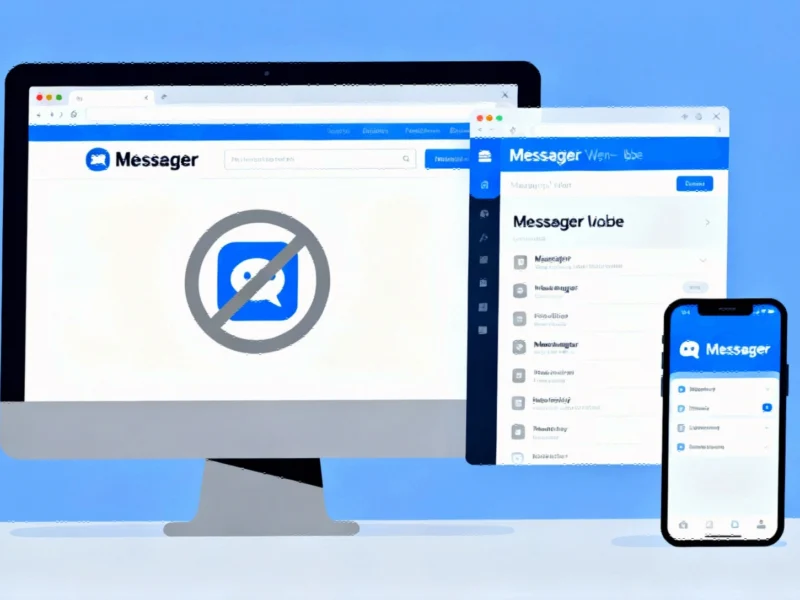 Meta Discontinues Desktop Messenger Apps for Windows and macOS, Shifts Focus to Web and Mobile