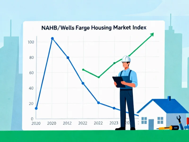 Homebuilder Confidence Jumps as Fed Rate Cuts Improve Housing Outlook