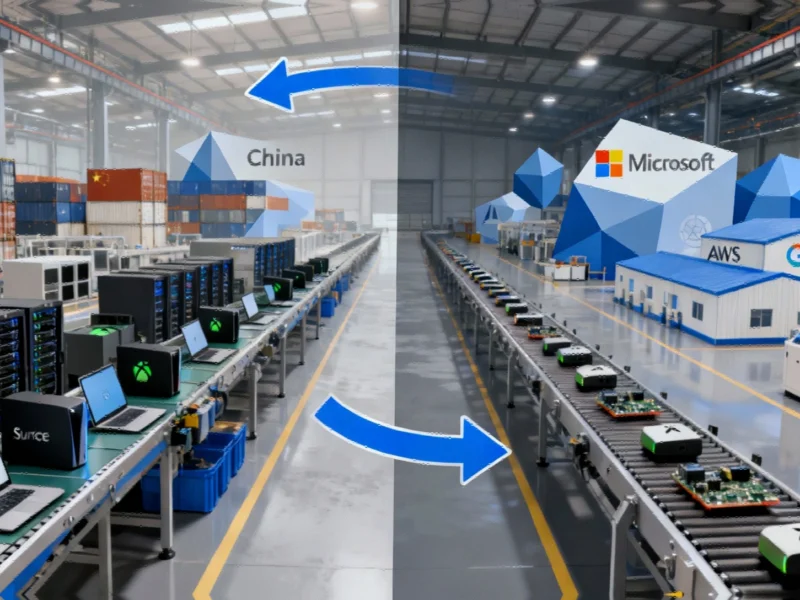Global Tech Supply Chains Face Major Realignment as Microsoft Plans China Exit