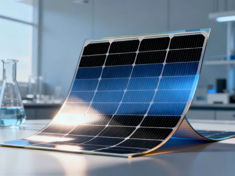 PEARL: Revolutionising solar energy with flexible perovskite solar cells - Professional coverage
