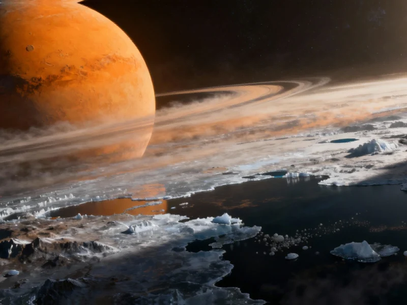Saturn’s Moon Titan Reveals Chemical Anomaly That Could Rewrite Prebiotic Science