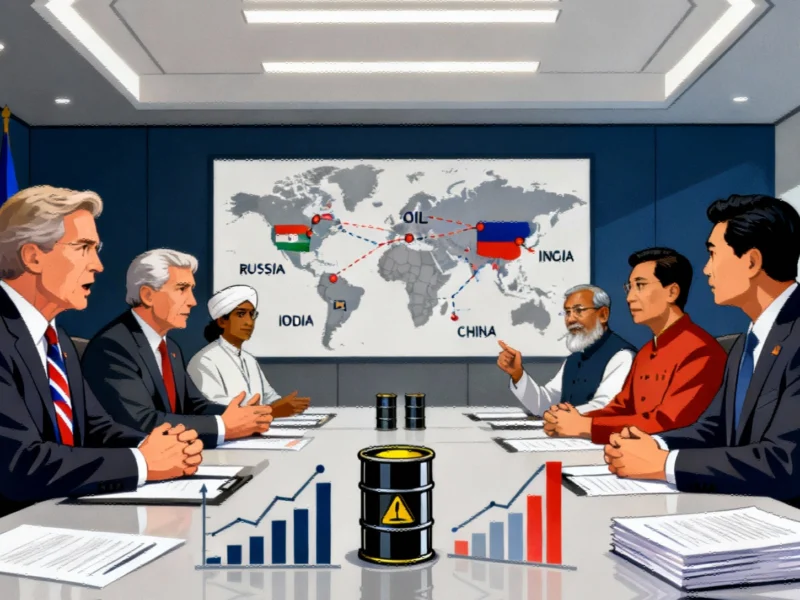 Western Allies Escalate Economic Pressure Campaign Targeting Russian Energy Exports